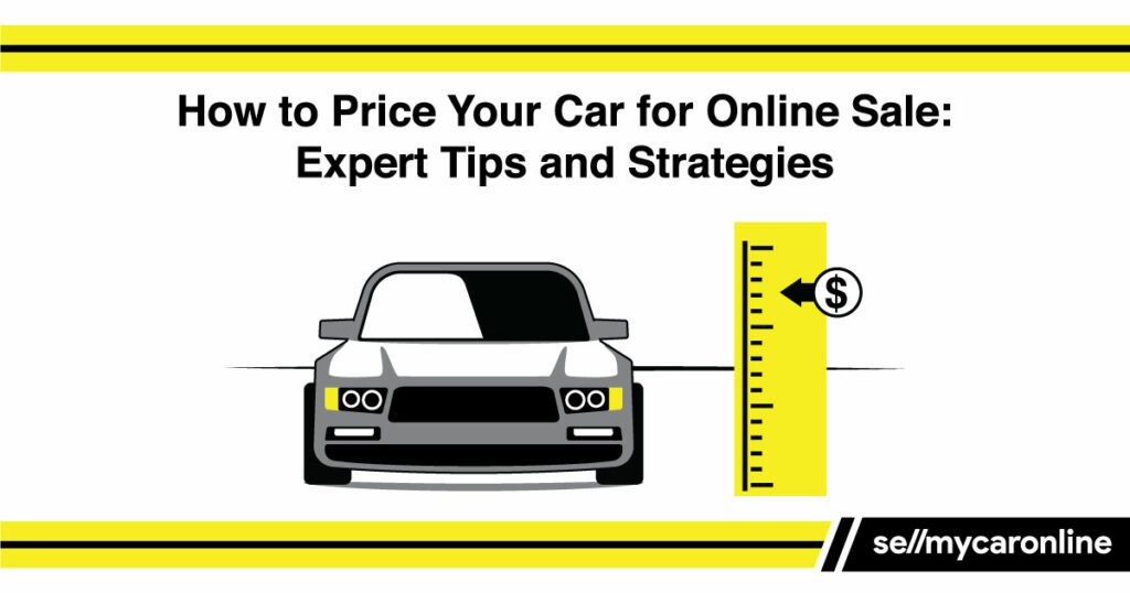 How to price your car for online sale